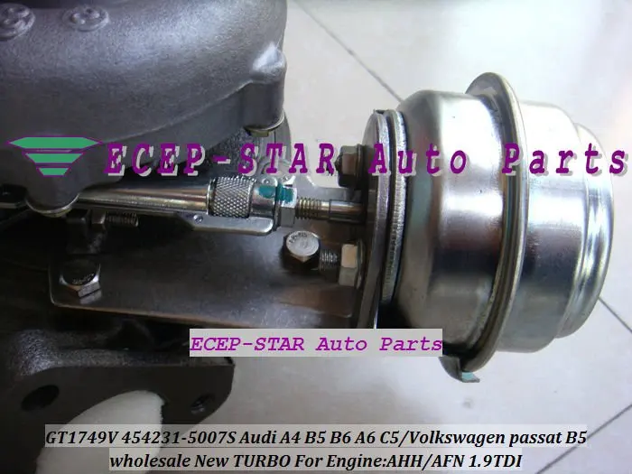 GT1749V 454231-5007S 454231 028145702H AR0110 турбо для Audi A4 B5 B6 A6 C5 Volkswagen VW Passat 97-AHH AFN 1.9L 1.9TDI |