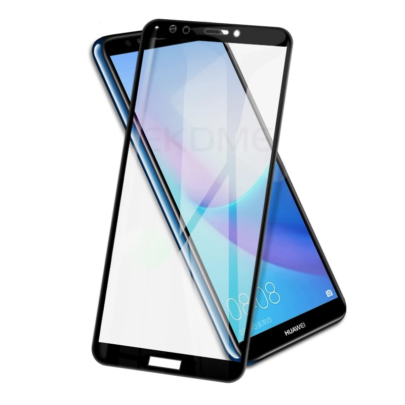 Закаленное стекло с полным покрытием для Huawei Honor 7C Pro диагональ экрана 5 7 дюйма AUM L4