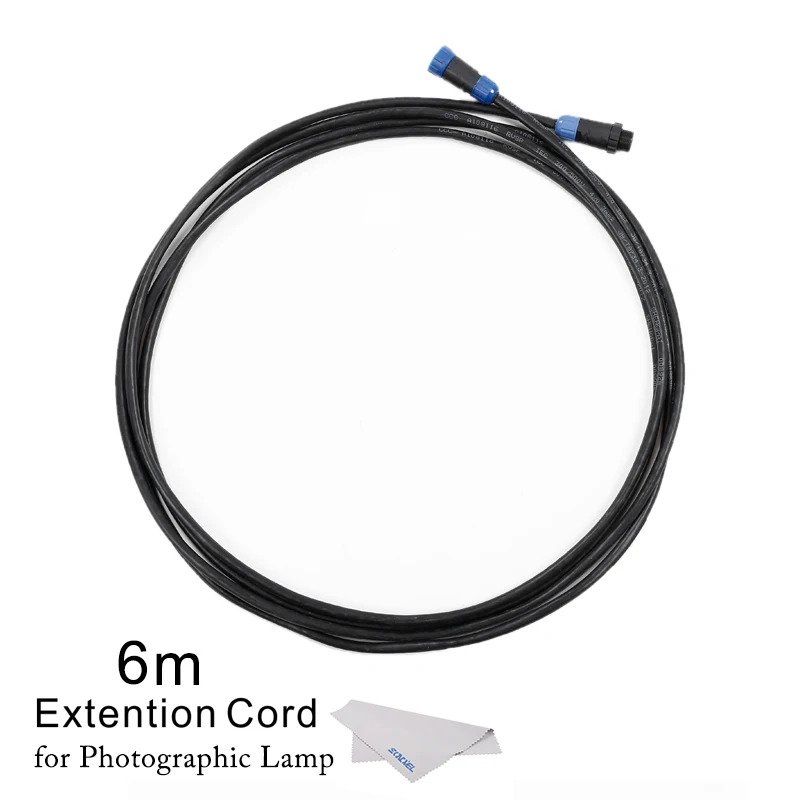 SP-XC06 Кабель Falcon Eyes SP-XC04/SP-XC06/SP-XC08/SP-XC10 удлинитель 4 м 6 м 8 м 10 м для фотолампа RX-12T/TD и RX-18T/TD - Цвет: SP-XC06