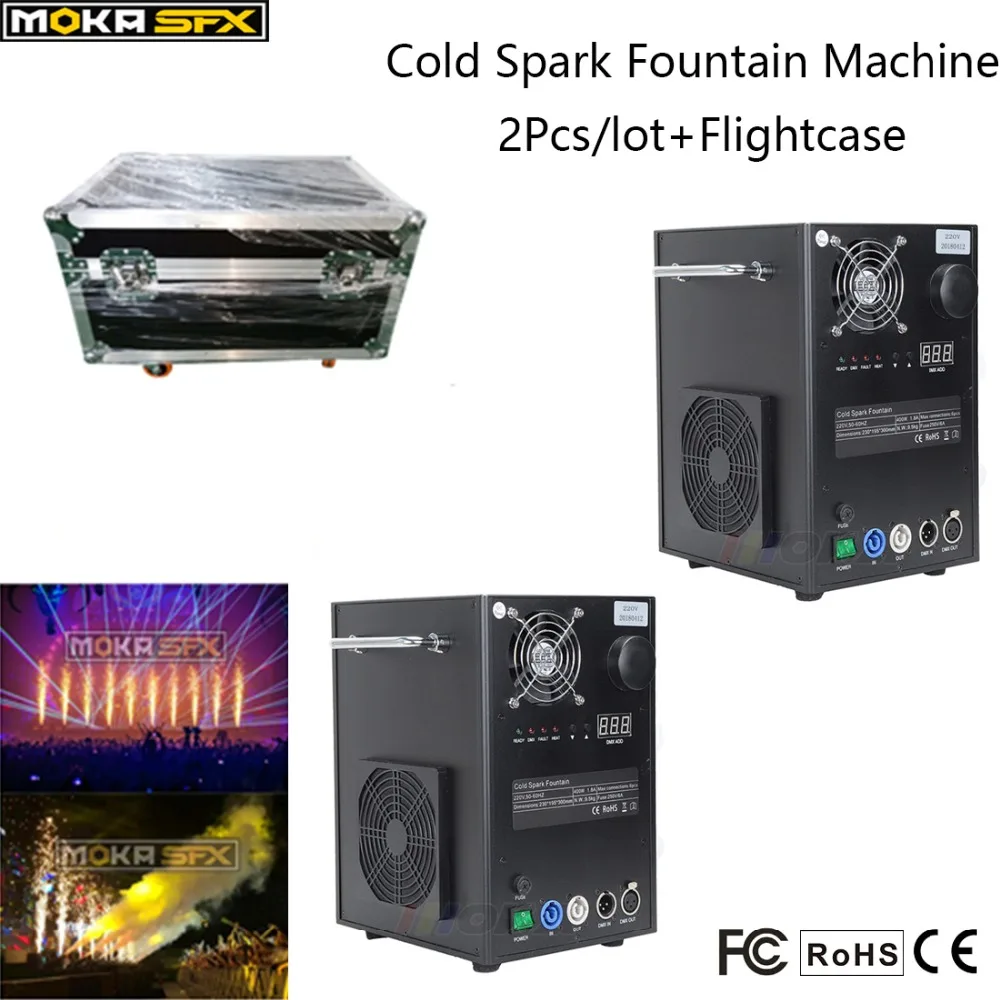 2 шт./лот кофр упаковка холодная стилизованные под языки пламени Spark Machcine