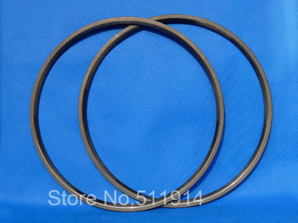 700C клинчерная обода 24 мм полностью из углеродного волокна дорожный велосипед