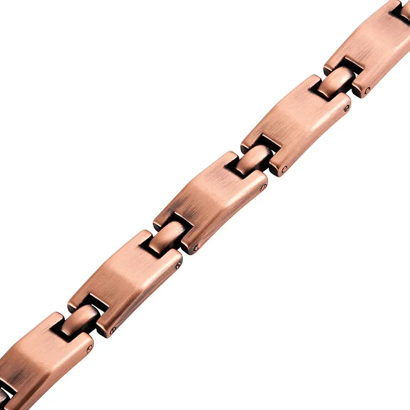 Escalus Antique Copper Magnetic Women Bracelets Jewellery Gift Health Present Bio Healing Men Bracelet Bangle Wristband Charm | Украшения и