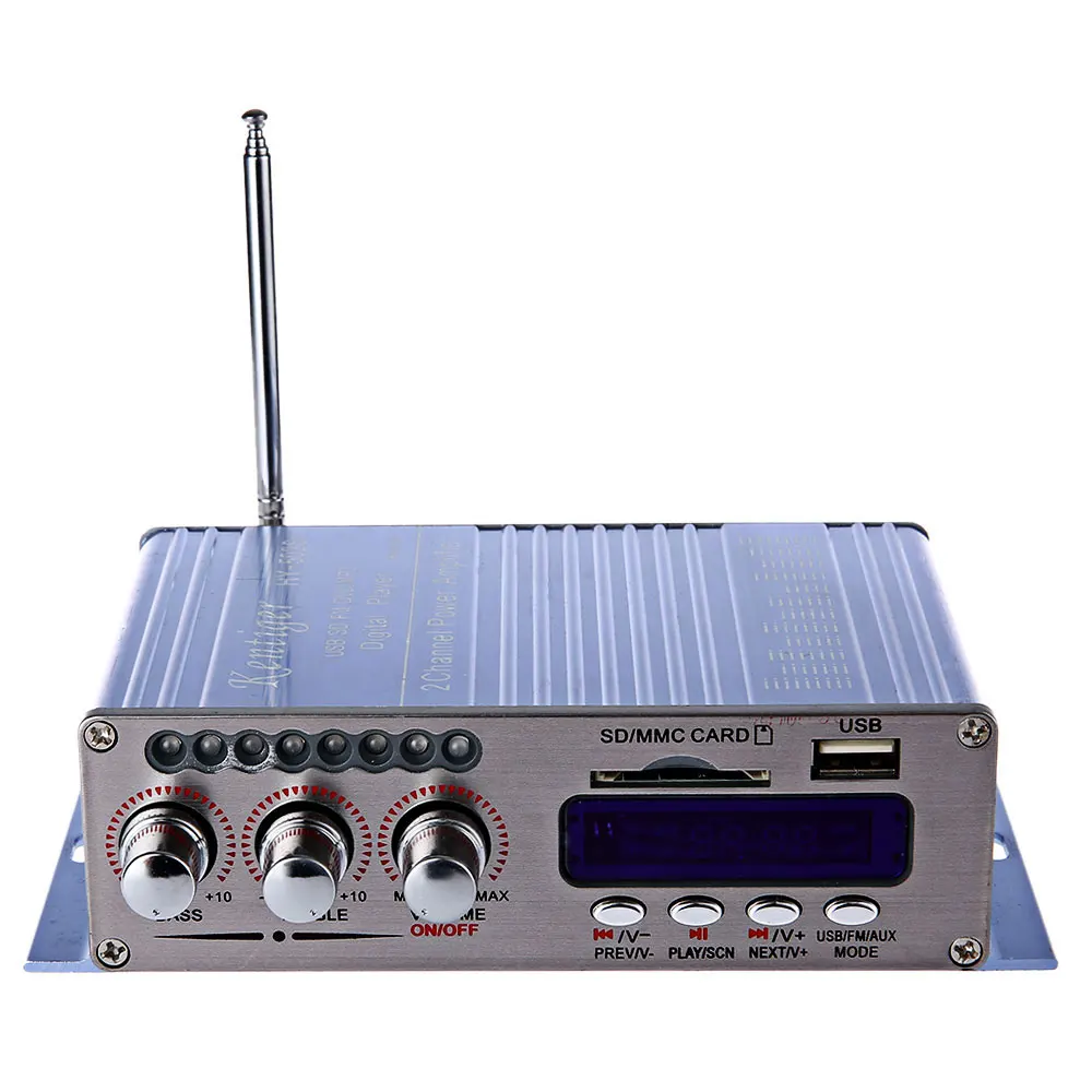 HY 502 S Mini Bluetooth HiFi 12 В автомобильный усилитель Беспроводной стерео аудио Выход