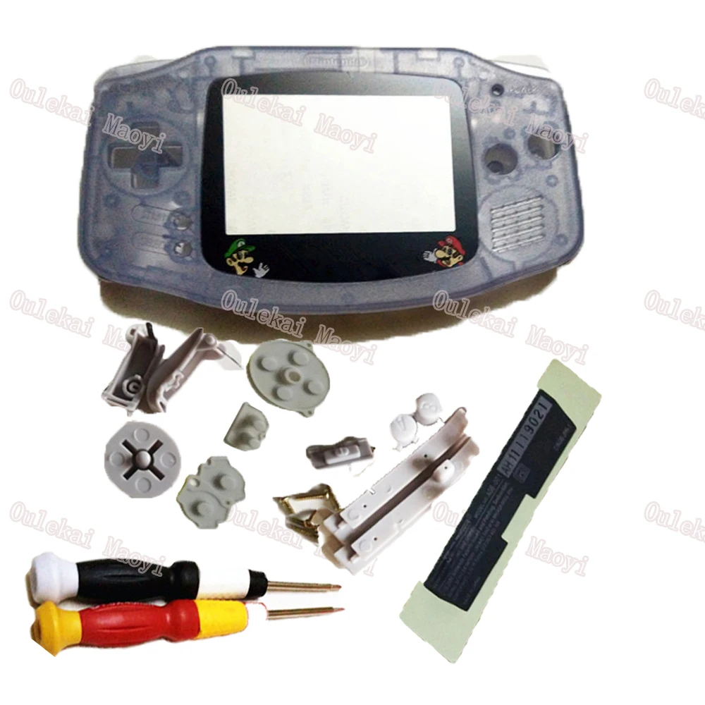 Прозрачный цветной чехол с пластиковой линзой в форме трубы для замены корпуса