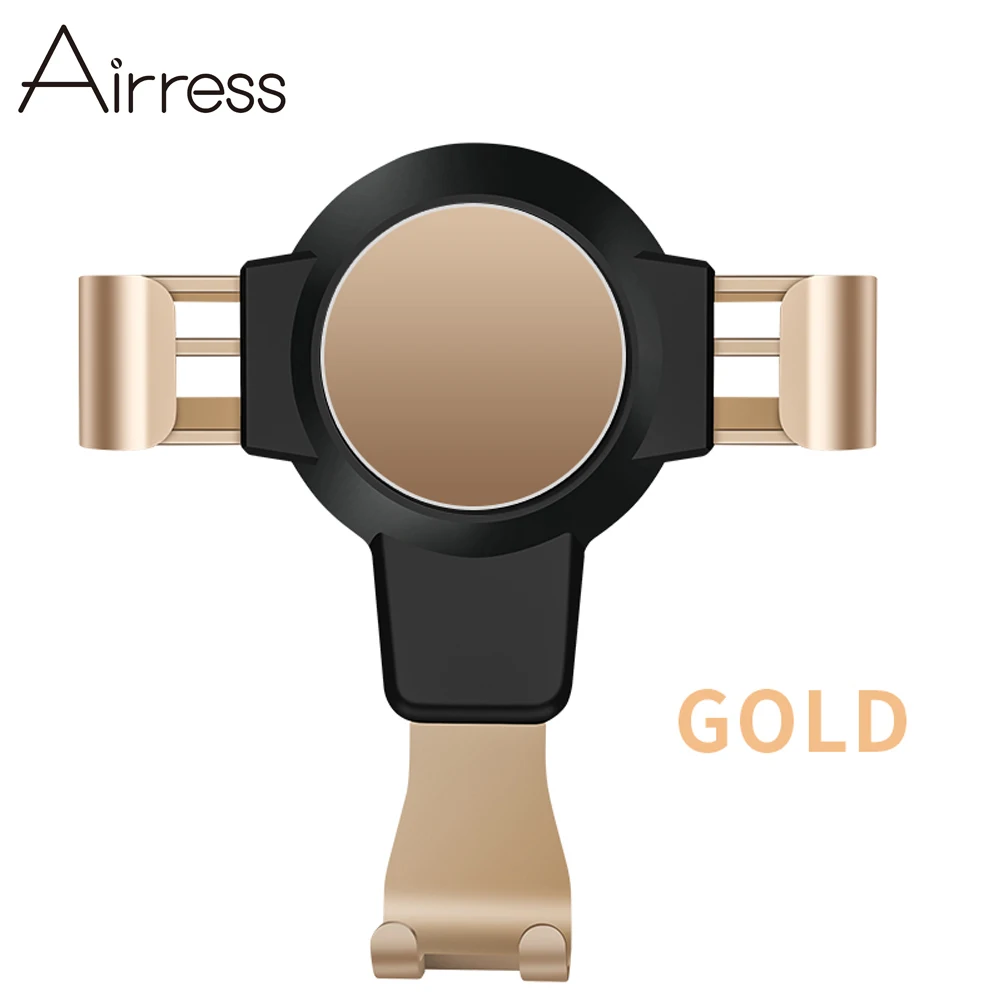 Airress автомобильный держатель телефона Air Vent тяжести Автомобильный для samsung huawei