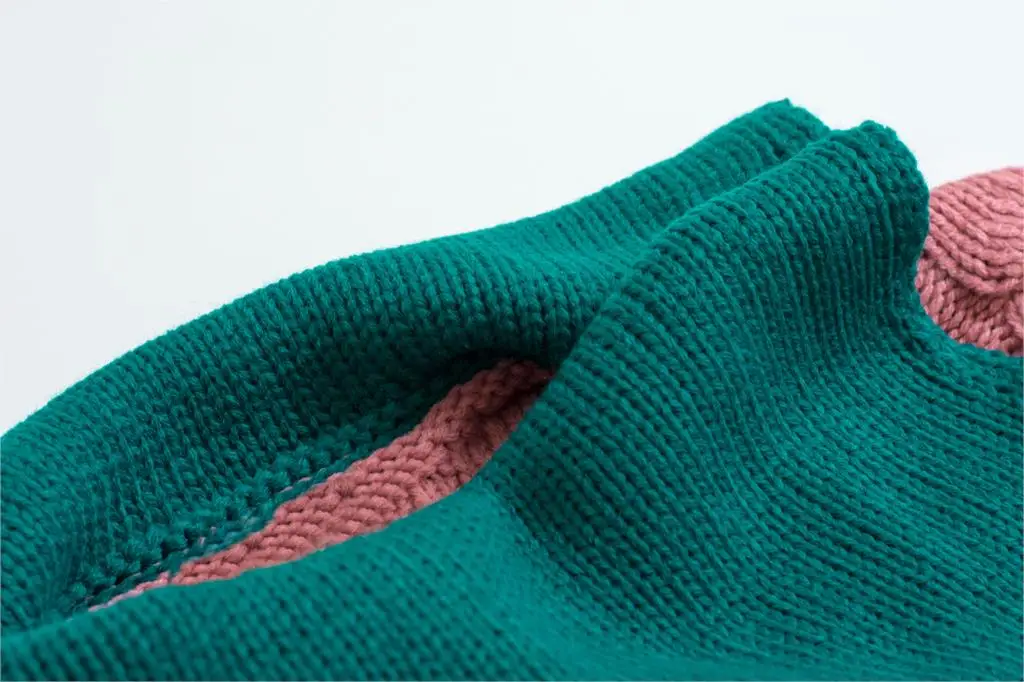 Винтажный свободный Женский пуловер Pertty на осень и зиму свитера толстый теплый