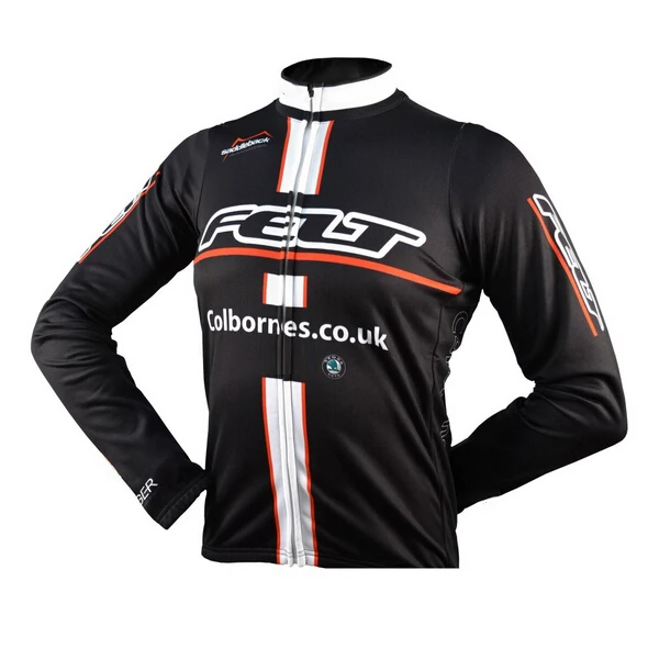 Зимняя термальная руно чувствовал 2015 задействуя джерси длинные рукава mtb roupa ciclismo