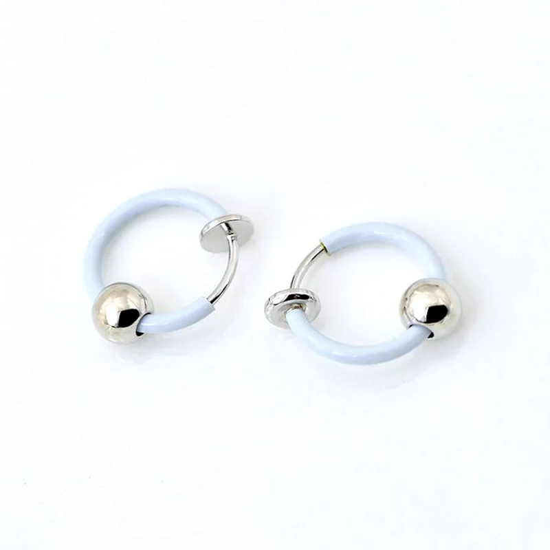 18 Цвета Нос Хооп Кольца В Носу Тела Поддельные Пирсинг Украшения Для Ювелирные