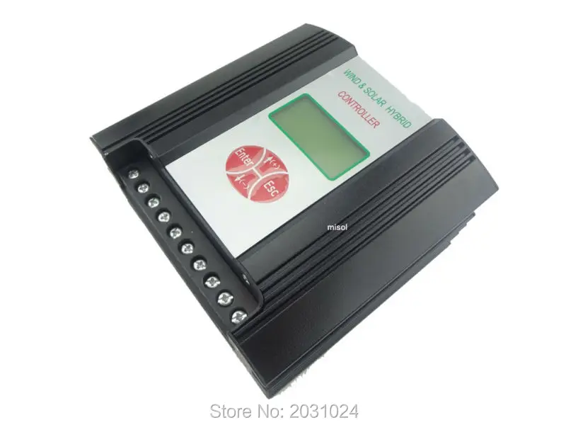 Гибридный контроллер заряда от ветра и солнечной батареи регулятор 400 Вт 12 В