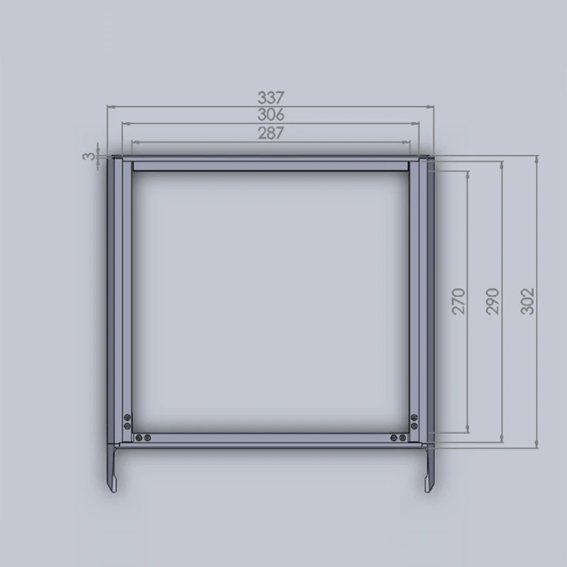 1 шт. алюминиевый распределительный шкаф с усилителем мощности | Обустройство
