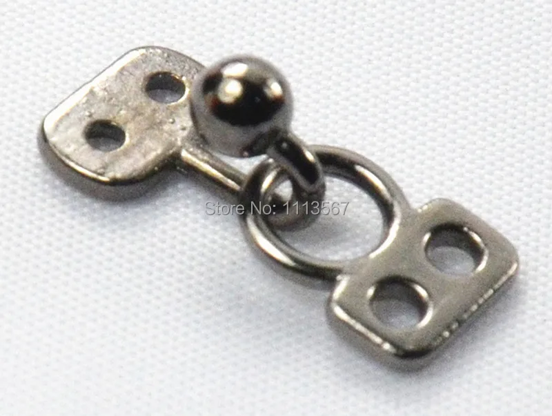 100 шт. рукоделие черный пистолет металлическая Талия искусственная кожа кнопка