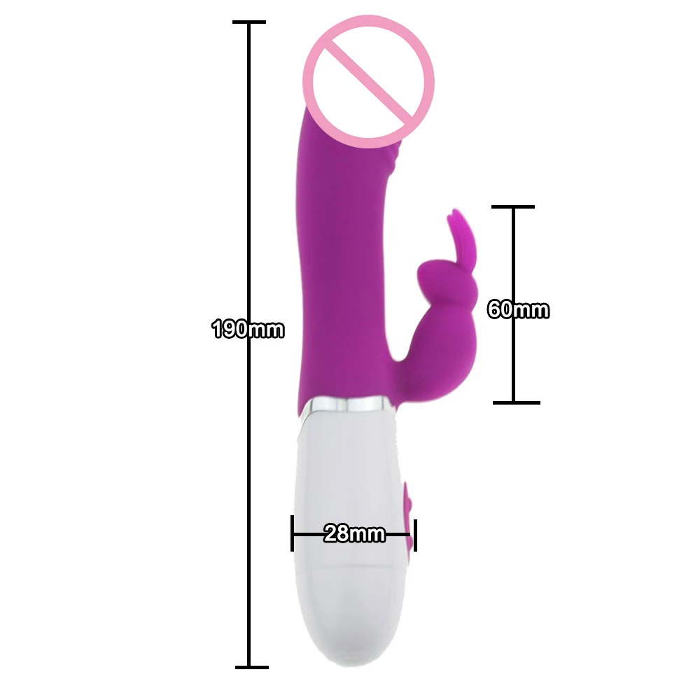 30 скоростей фаллоимитатор вибраторы кролика для женщин сексуальные игрушки