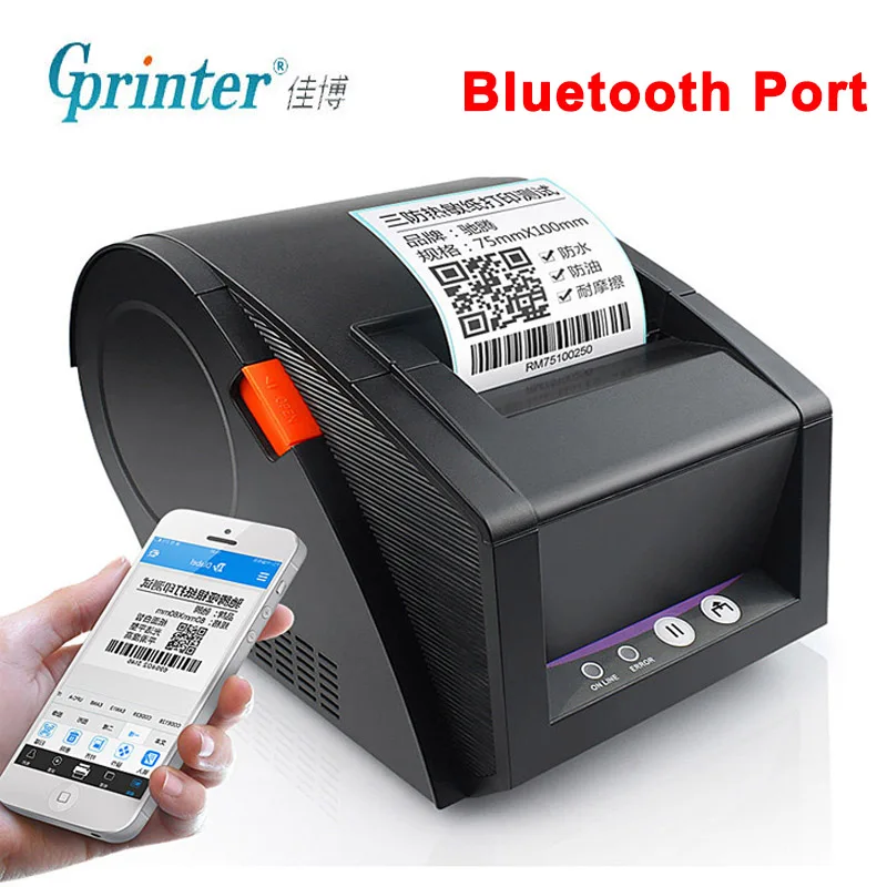3120TU Bluetooth USB Gprinter принтер для этикеток с Bluetooth термопринтер штрих-кода 20 мм до 80 мм бумага для наклеек для Android iOS мобильного телефона - Цвет: 3120TU Bluetooth USB