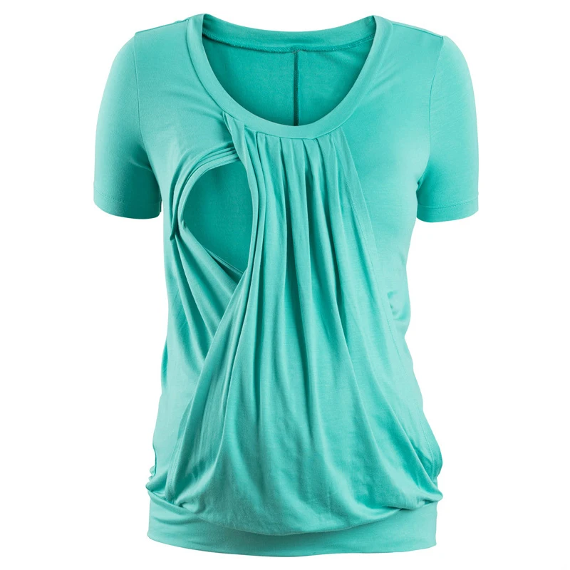 2018 одежда для кормящих матерей кормления грудью беременность Топ Футболка