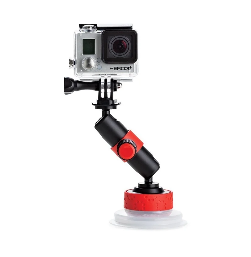Go pro автомобильный держатель на присоске крепление штатива для xiaomi yi Gopro Hero 5 4 3+ 3 Session sjcam sj4000 sony экшн-камеры