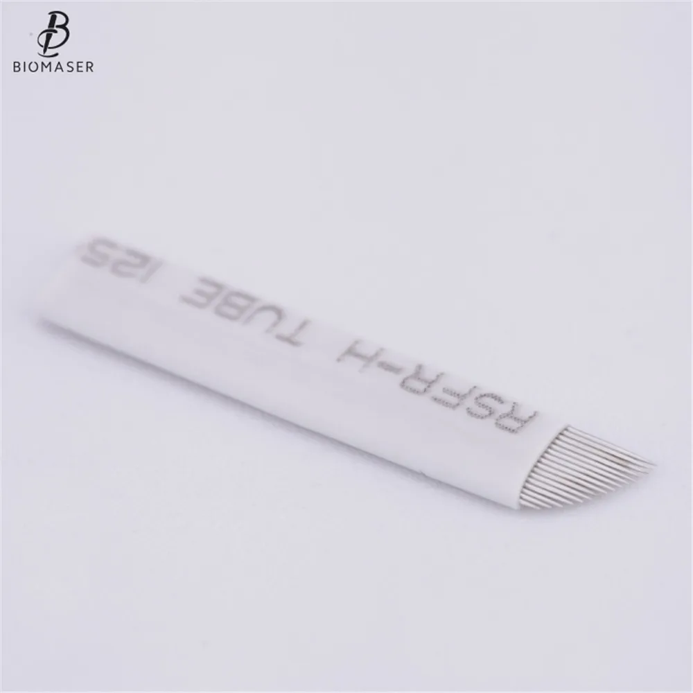 BMX 0 25 мм нано лезвия микроблейдинг ИГЛЫ Перманентный макияж бровей Тату иглы