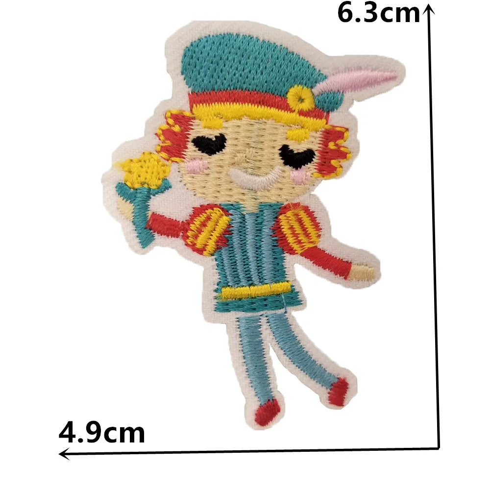 

New DIY Cartoon Badge Iron Patch Bicycle Bee Embroidery Patch Sewing Children Jacket Hat Patching Decorative Sticker Accessories
