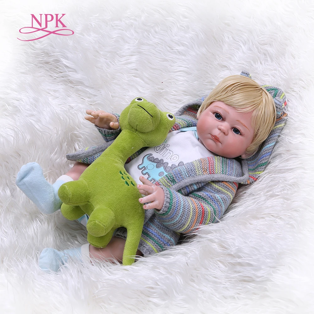Реалистичная силиконовая кукла реборн NPK 48 см оптовая продажа подарки для