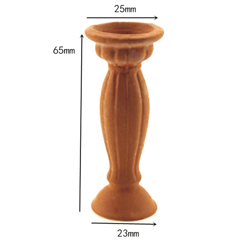 NEW Handcrafts 1/12 Scale Antique Porcelain Vase Ceramic Flower Pot Dollhouse Living Room Kits Display Decor Furniture Toy | Игрушки и