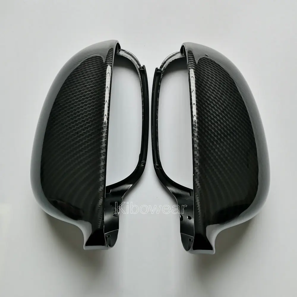 Боковое Крыло зеркала крышки для Volkswagen Golf MK5 GTI для Jetta 5(углеродный вид) Passat B6 B5.5 Sharan Golf Plus вариант EOS