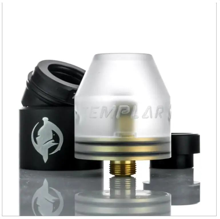 Augvape темплар RDA распылитель 24 мм ПК верхняя крышка электронная сигарета Vape вкус