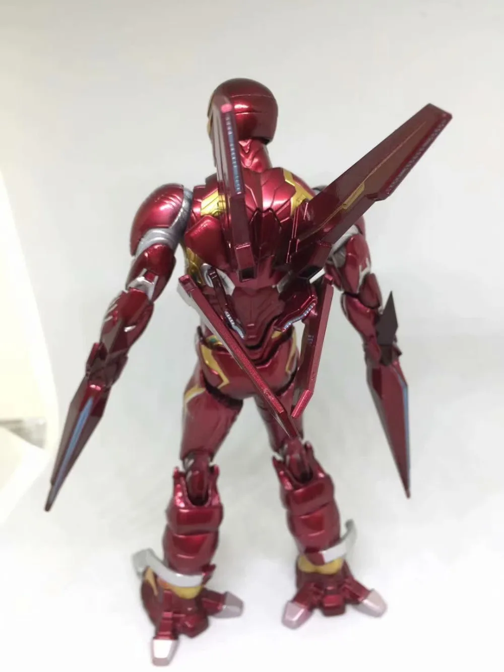 Новые Figuarts Мстители Бесконечность война Железный человек оружие издание MK50