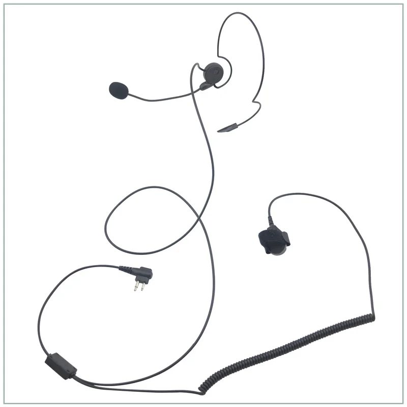 M Plug светильник-Duty Over-head Handsfree с пальчиком PTT и микрофоном для Motorola CP200 CT450 GP68 HYT TC-500