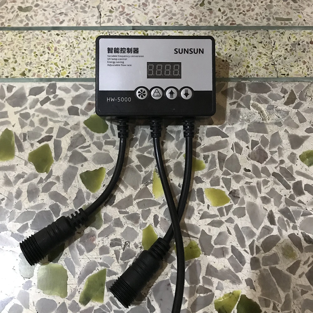 NCFAQUA SUNSUN HW 5000 5 ступенчатый фильтр 7 скоростей переменный контроллер с 9 Вт УФ