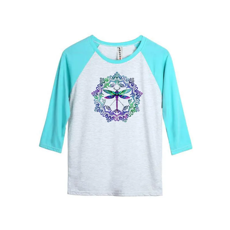 2019 Для женщин футболка плюс Размеры удобные Цвет в виде стрекозы и собаки женская