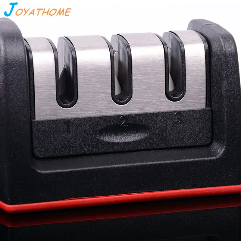Joyathome быстро 3 этапа Ножи точилка Керамика мульти Функция ручной Кухня