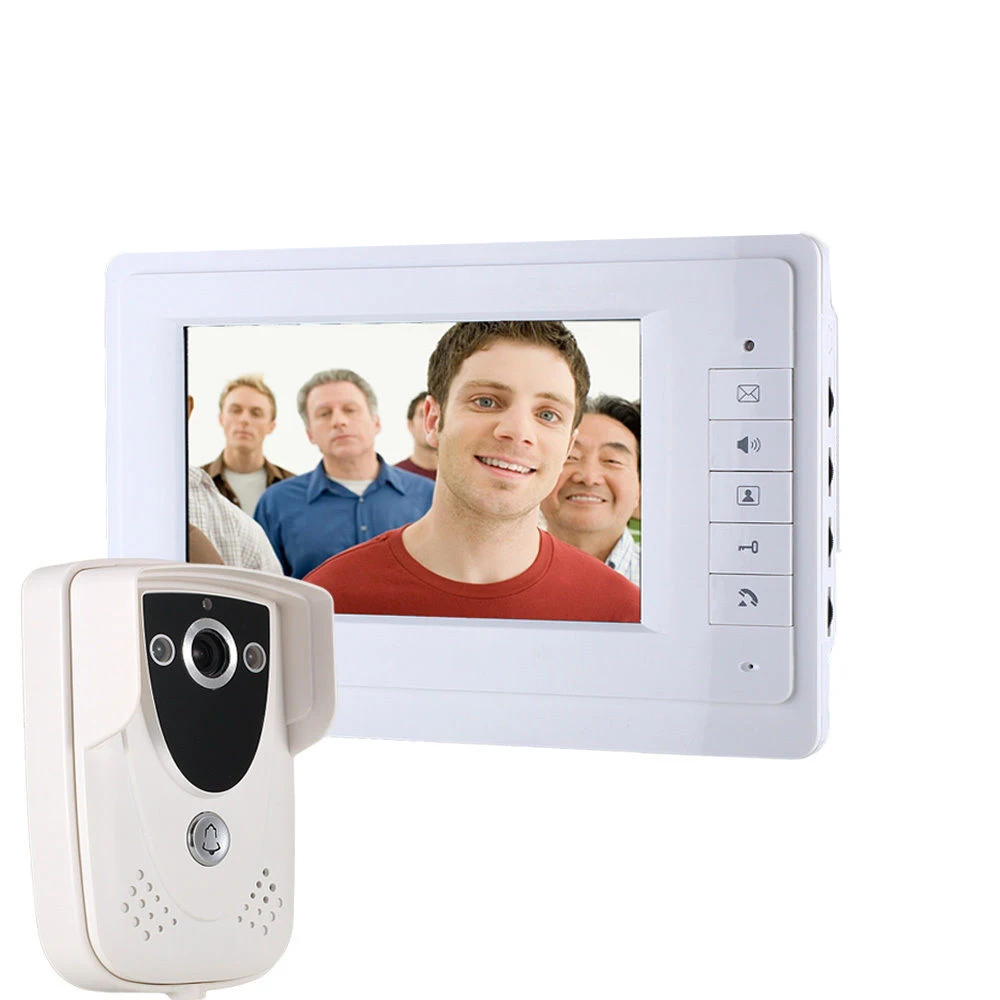 

7" Monitor Video Door Phone Intercom Entry System