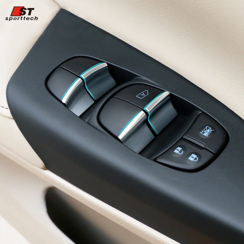 

Автомобильный Стайлинг, стеклоподъемник с блестками, отделка из АБС-пластика, хромированная отделка, подходит для 2015 16 17 Nissan Altima Sentra Rogue ...