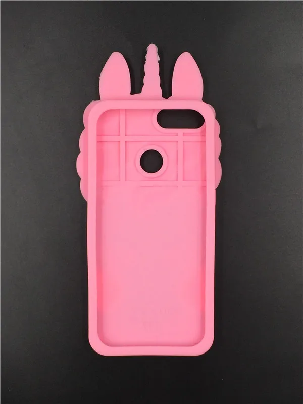 Для Xiaomi MI A1 Mi5X Симпатичный 3D мультяшный сексуальный ресницы Розовый Единорог