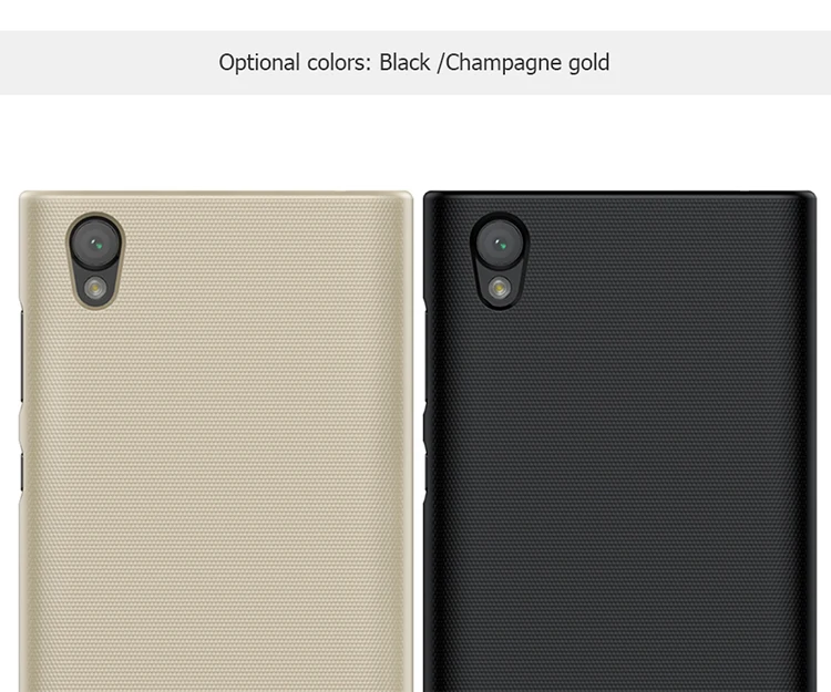 Nillkin матовый чехол для Sony Xperia L1 корпус жесткий Броня PC обложка с экраном protectornil|case