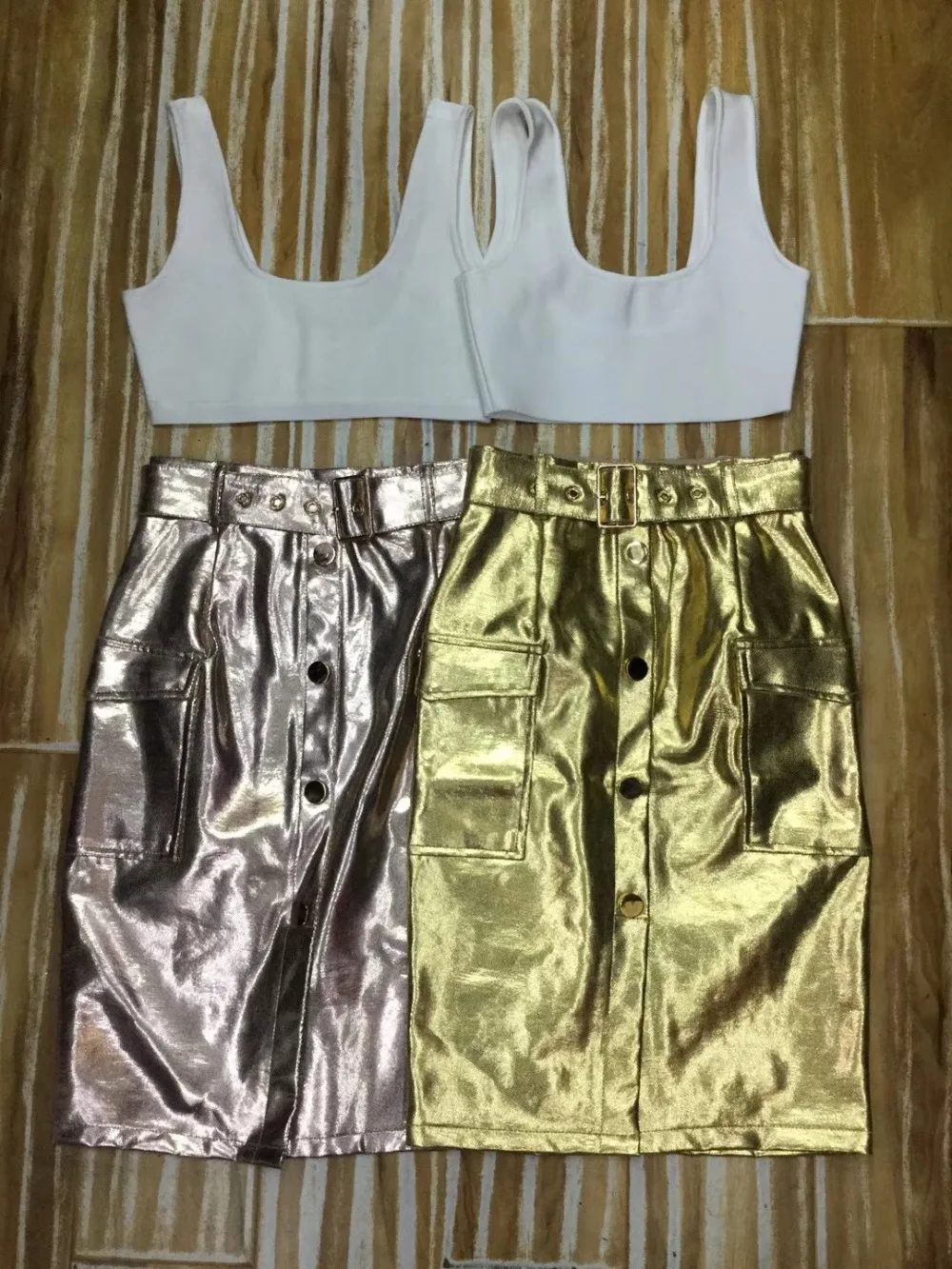 

Women Fashion Sexy Snake Thick Rayon 2 Pieces Bandage Dress Elegant Designer Party Dress