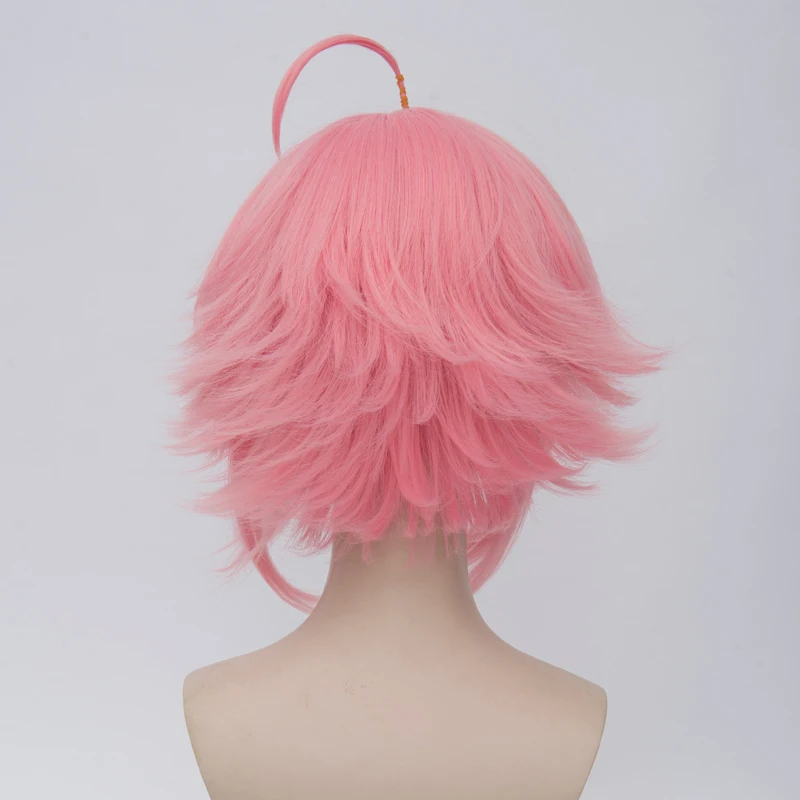 Game Happy Elements Ensemble Stars! Touri Himemiya Tori Short Full lace Cosplay Wig Costume Heat Resistant + Cap +Track Number |