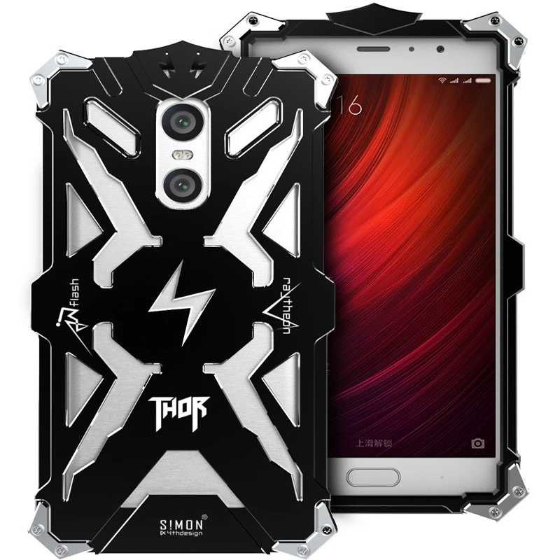 Новое поступление Роскошный Алюминиевый металлический чехол для Xiaomi Redmi note 4