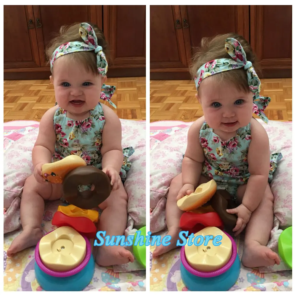 Комплект из 3 предметов Одежда для маленьких девочек повязка на голову с бантом