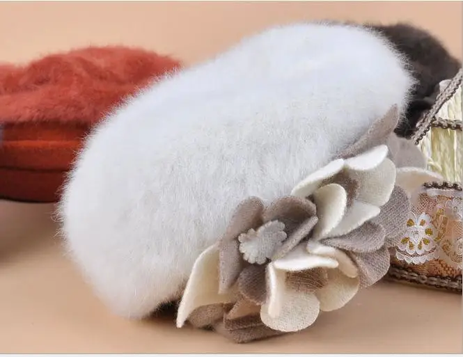9 Color Berets Free Shipping luxury Angora Beret Hat Winter fashion fine woman beret hats #102625 | Аксессуары для одежды
