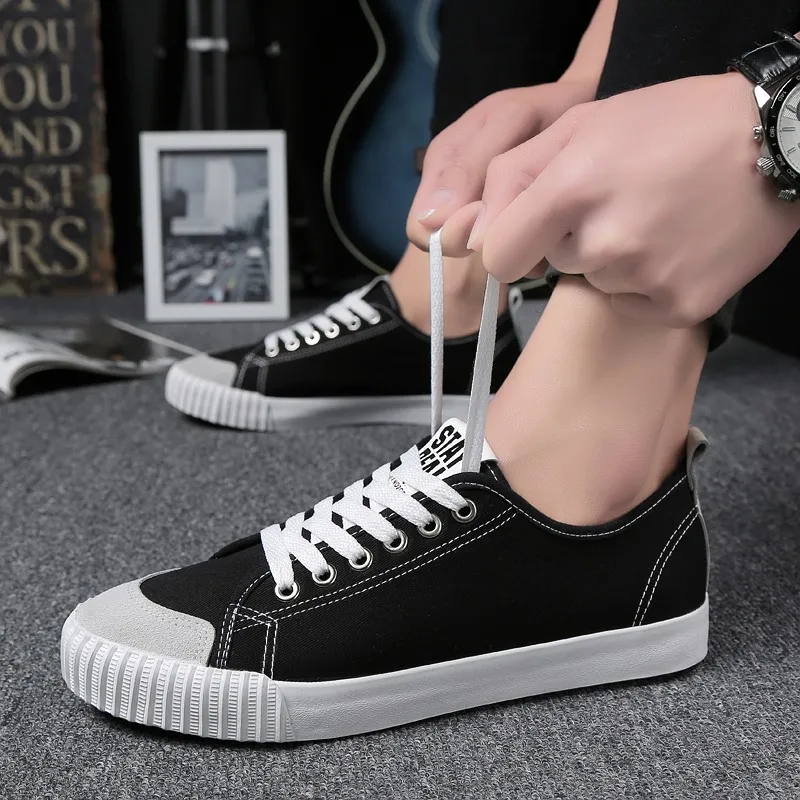 UEXIA Fashion Autumn Leather Casual Shoes Men Antiskid Lace-up Male British Young Student Wear-resisting Footwear | Обувь