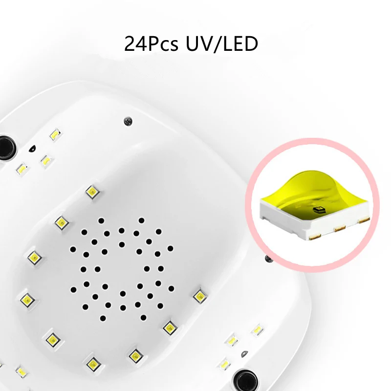 Лампа УФ/LED для сушки гель-лака 86 Вт 39 шт. | Красота и здоровье