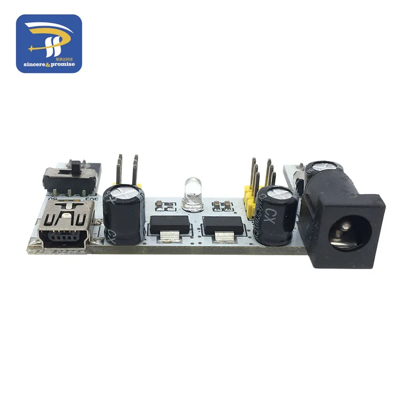 Макетная плата с мини интерфейсом Micro USB MB102 модуль питания фотомодуль для Arduino