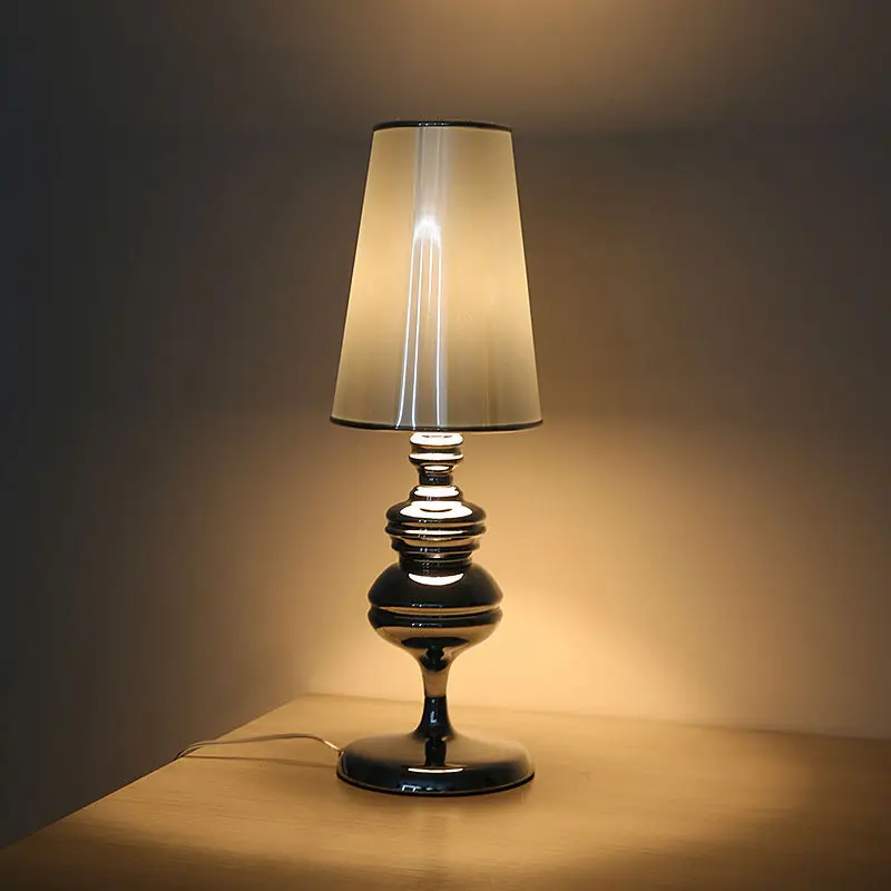 Современные Простые настольные лампы с защитой для гостиной спальни