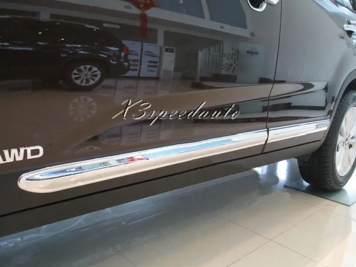 Хромированный АБС пластик 4 шт. боковая дверь корпус молдинг отделка крышка для Kia