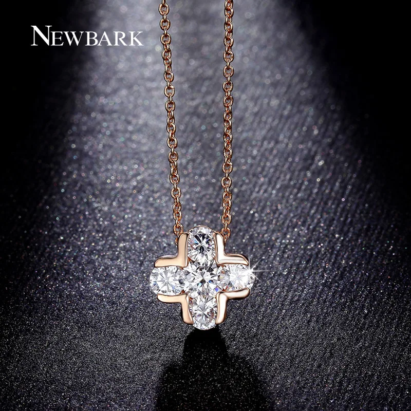 &quotNewbark&quot: ожерелье дизайн классический крест 5 шт. 18 К розовое золото|designer