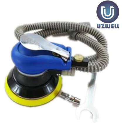 UZWELL 5 дюймовый пневматический шлифовальный станок орбитальный Круглый для