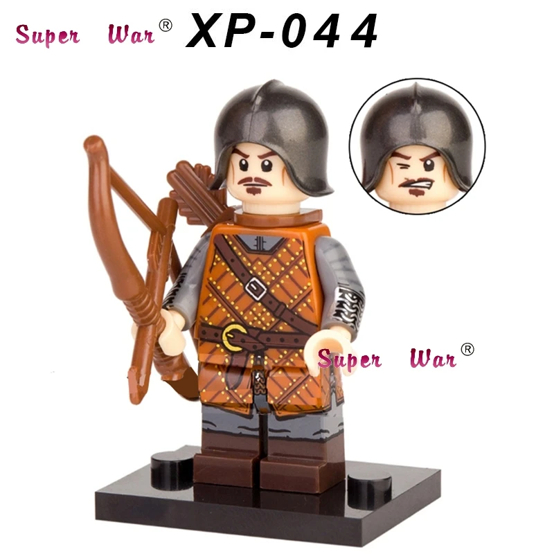 XP044 Одиночная Игра престолов Эддард Старк лед и огонь Кейтлин Алисия Старк петыр строительные блоки Модель Кирпичи игрушки для детей - Цвет: XP044