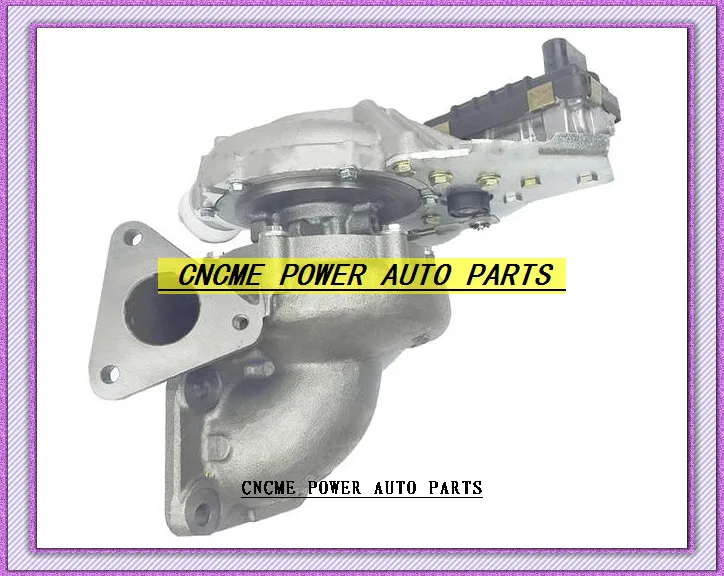 TURBO GTA2052VK 752610 5015S 0009 6C1Q6K682EF 1219310 1020183 для Land Rover Defender Transit V348 Duratorq 2.4L|Воздухозаборники|
