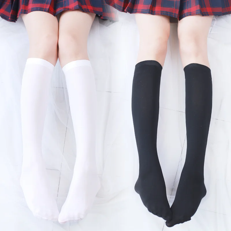Jeseca японский Kawaii женские высококачественные чулки ниже выше колена до бедра
