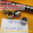 ZOKOL подшипник 10 шт.лот HK1008 HK1010 HK1012 HK1015 игольчатый роликовый подшипник 10*14*8101215 мм